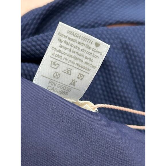 Eberjey Womens Pique Dree Bikini Bottom Low Rise Classic Cut Peaca Size S NWT - Picture 7 of 10